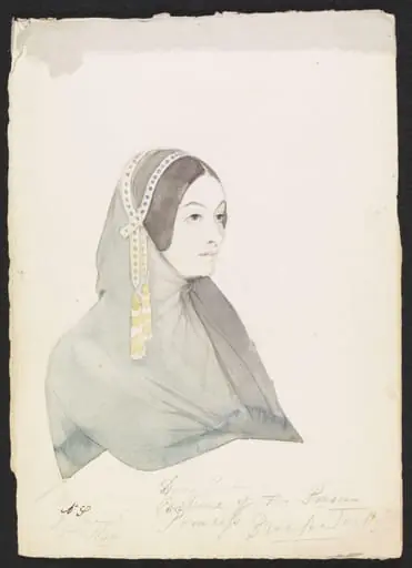 Costume of the Persian Princess  Broussa Turkey