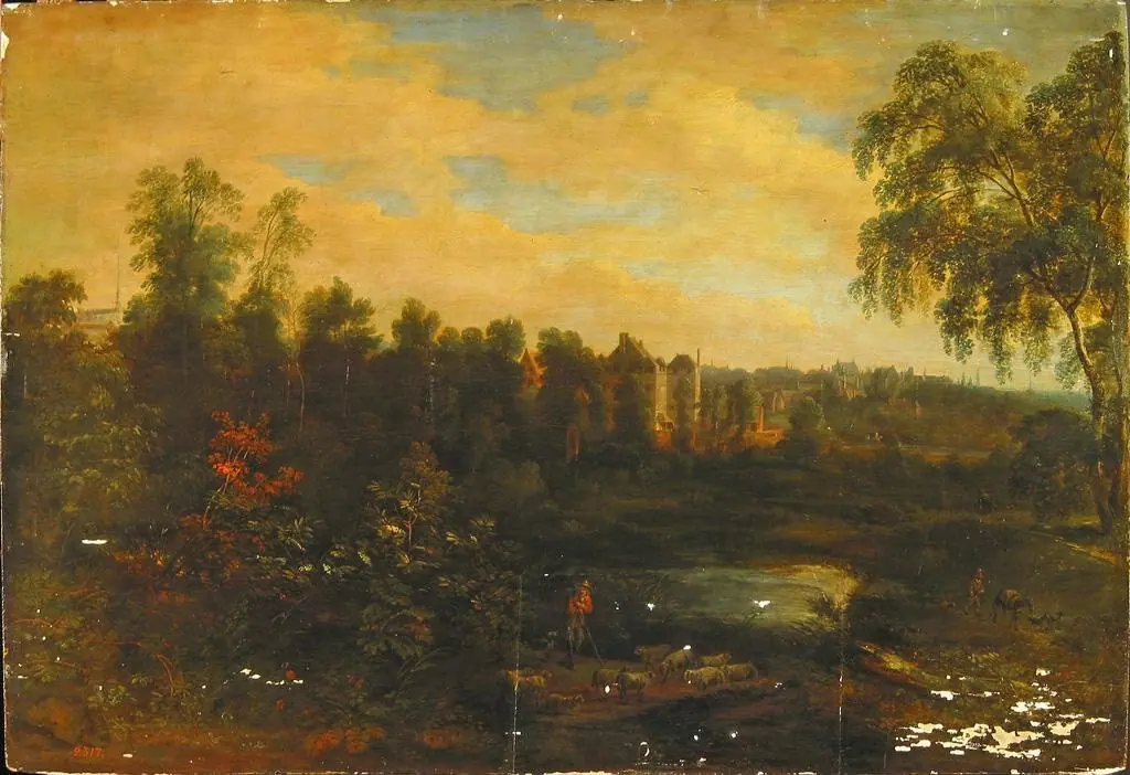 Landscape near Brussels