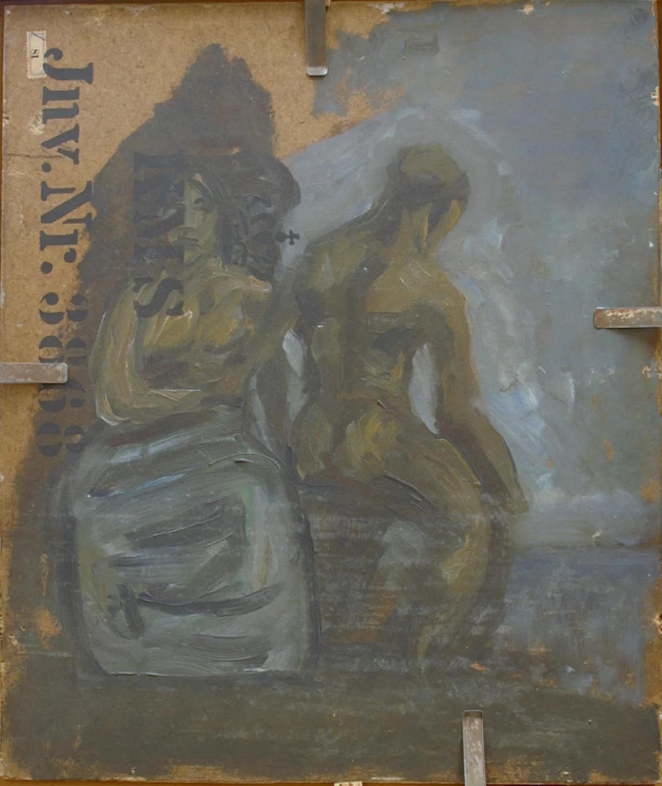 A Man and a Woman, by Unknown, 1909