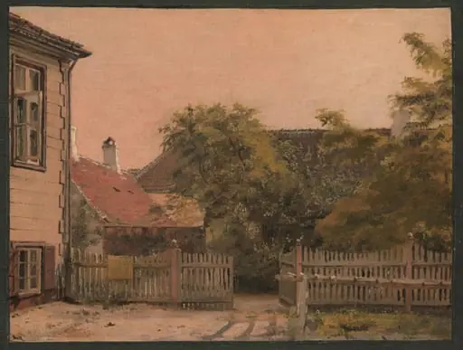 A Corner of the Artist´s Father's House