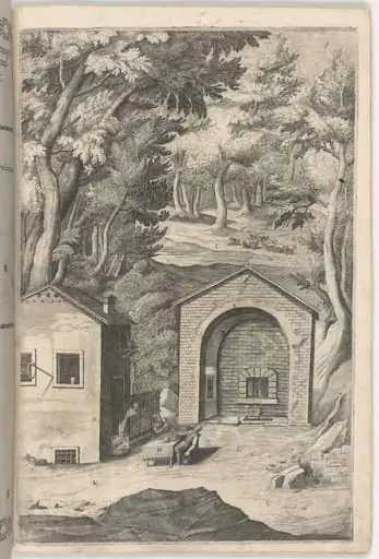 Spring of Saint Francis (Fonte di San Francesco) [plate B]