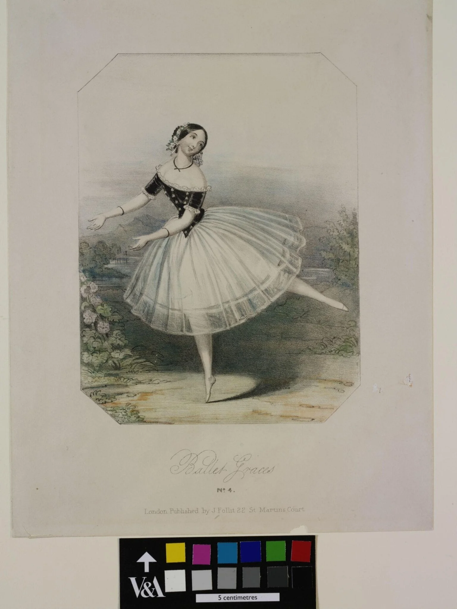 Ballet Graces, by J. Follit, 1850