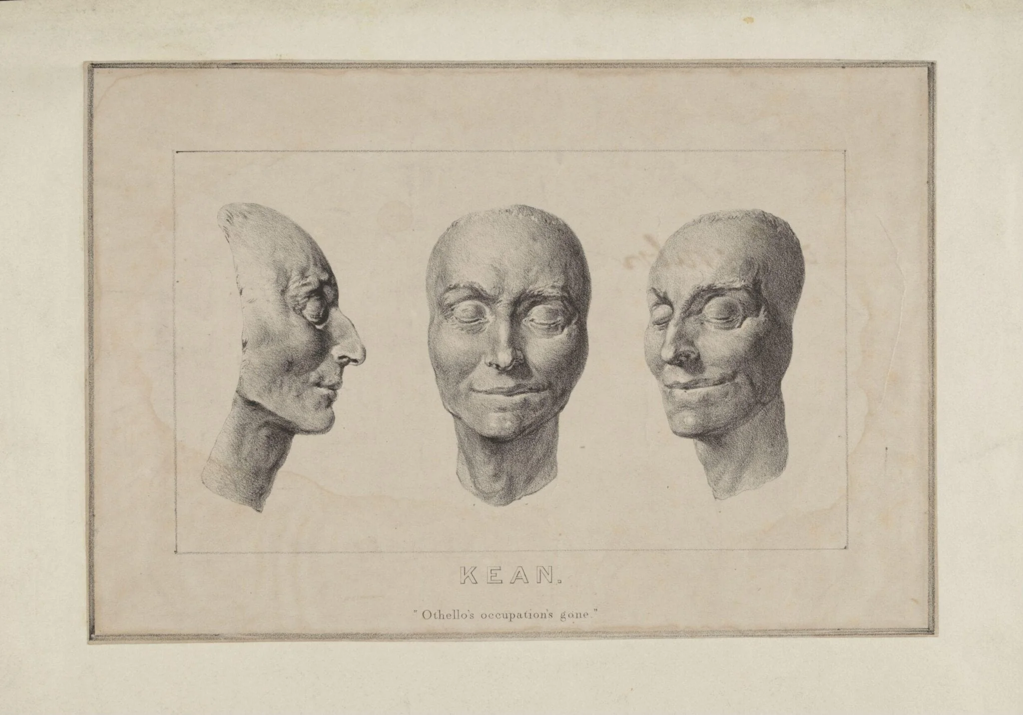 H Beard Print Collection, by Unknown, 1833
