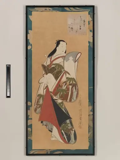 懐月堂安度筆　立姿遊女図|Standing Courtesan
