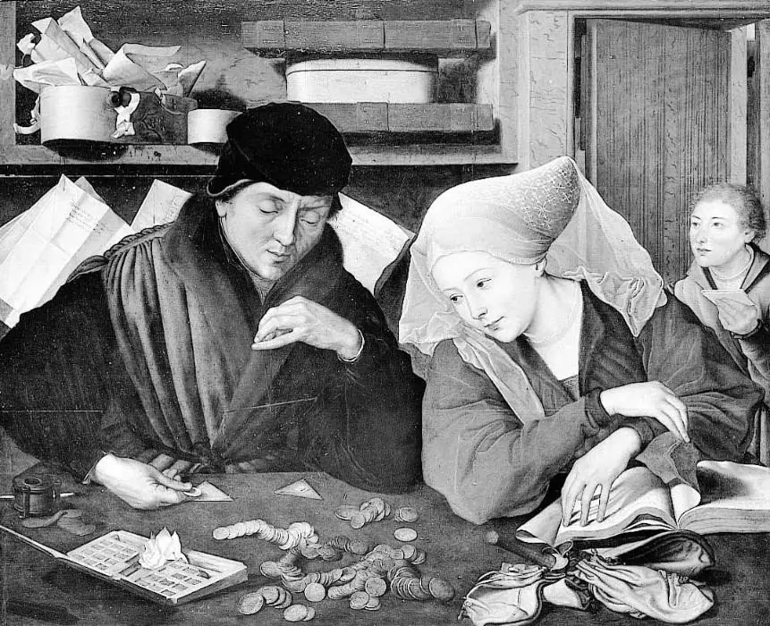 The Moneychanger and his wife
