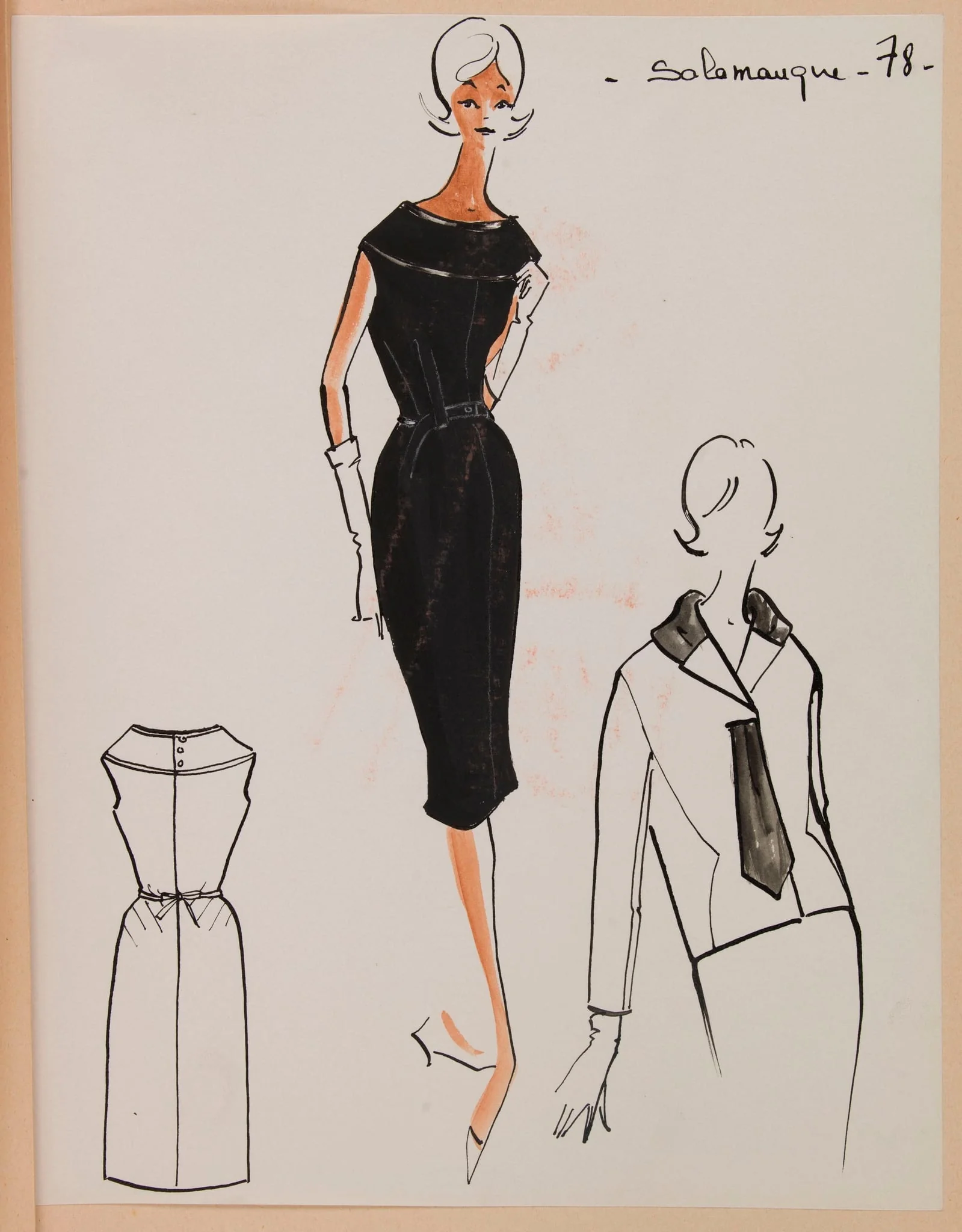 Salamanque, by Carven, 1958