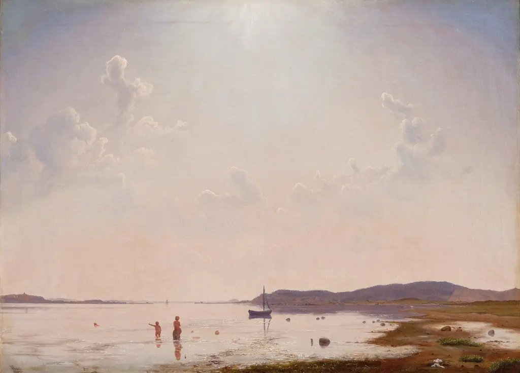 View of Roskilde Fjord near Frederikssund, Zealand