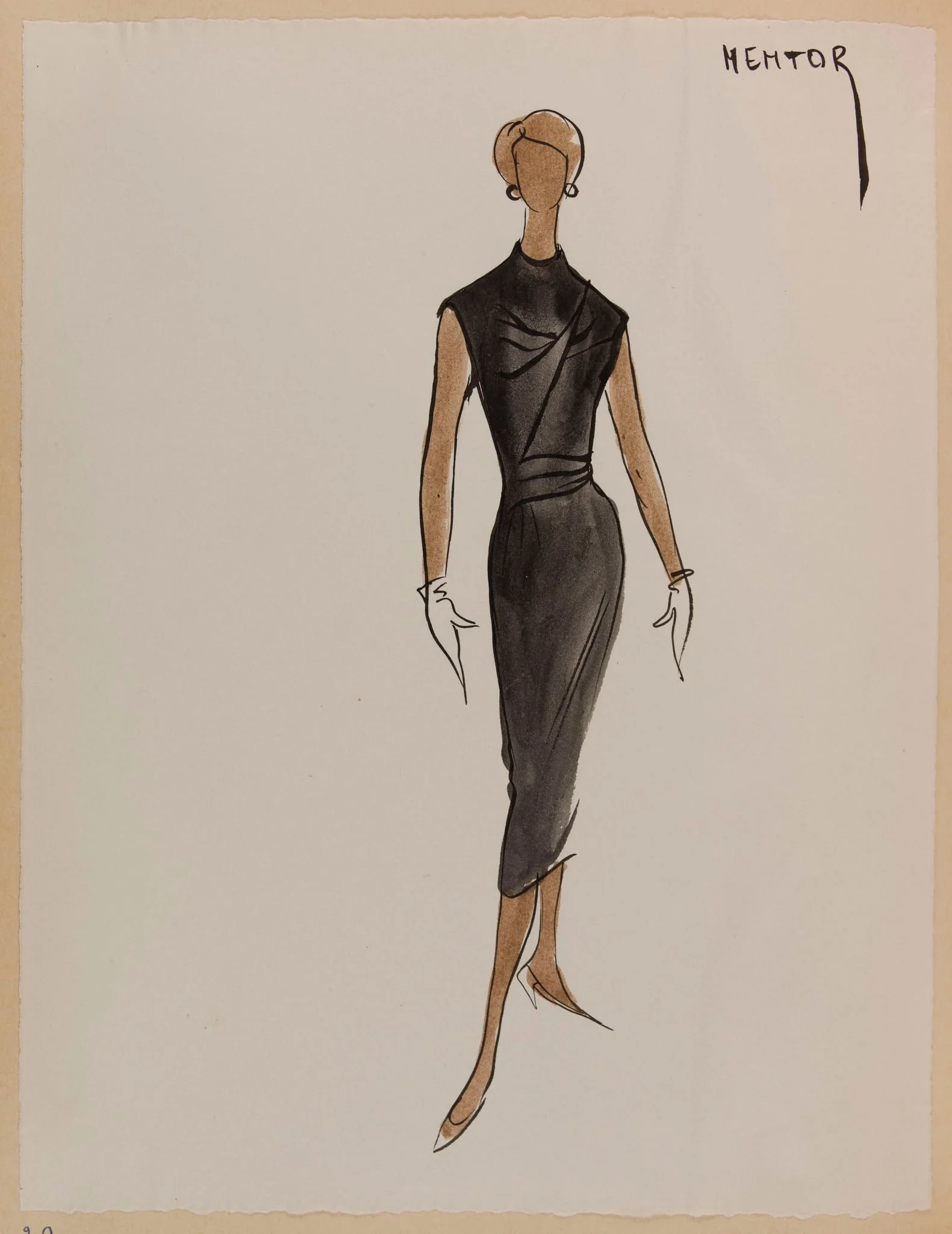 Mentor, by Marie-Louise Carven, 1956