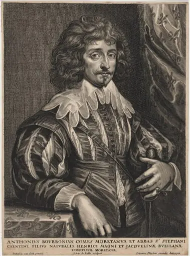 Anthony Bourbon, Count Mouretan