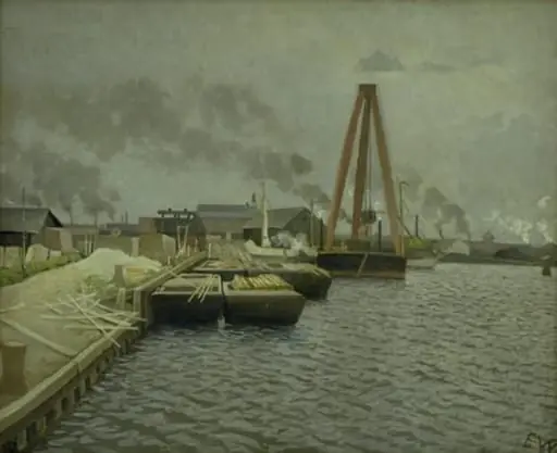 Refshaleøen. The Copenhagen Harbour