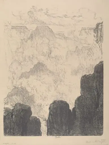 Mists in the Canyon, No.II