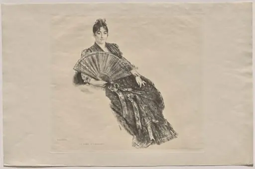 Self-Portrait in a Spanish Costume