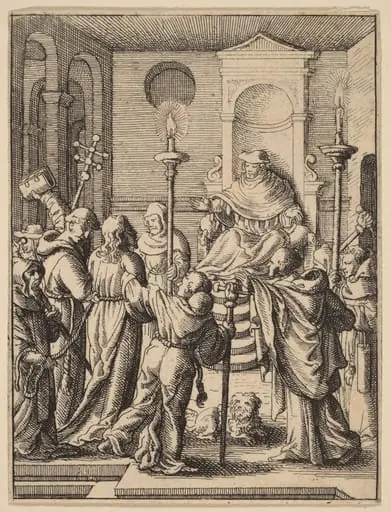 Jesus before Annas