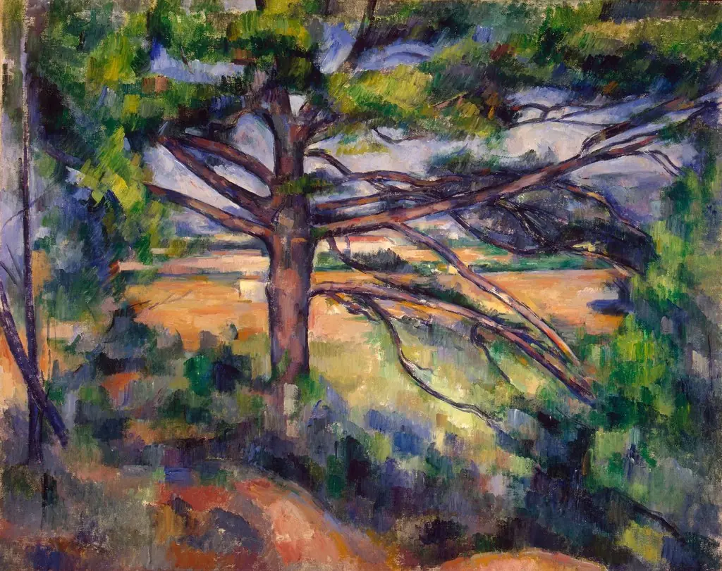 Grand pin et terres rouges (Large Pine and Red Earth)