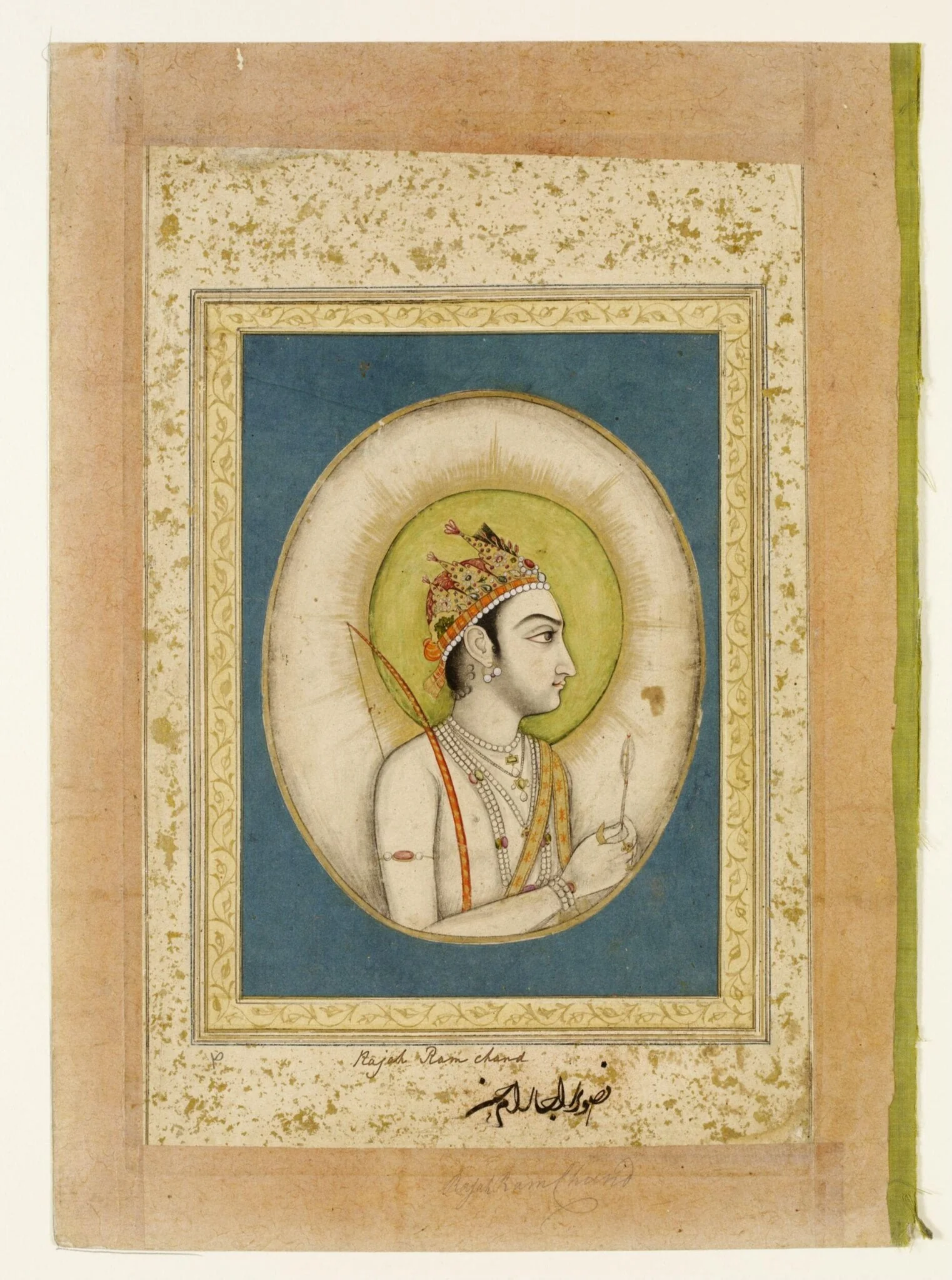 Rama Chandra, by Unknown, paint, 1750