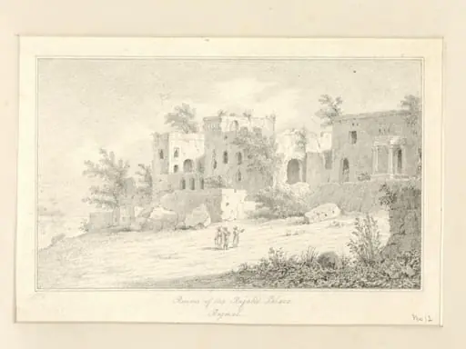Ruins of the Rajah's Palace Rajmal