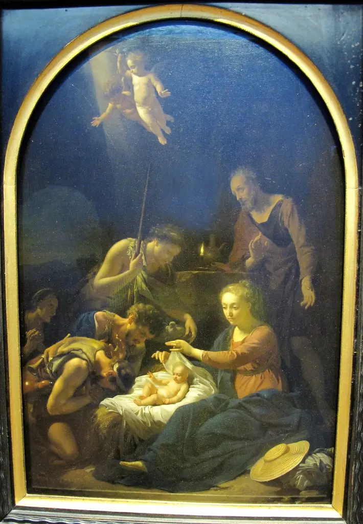 The adoration of the shepherds