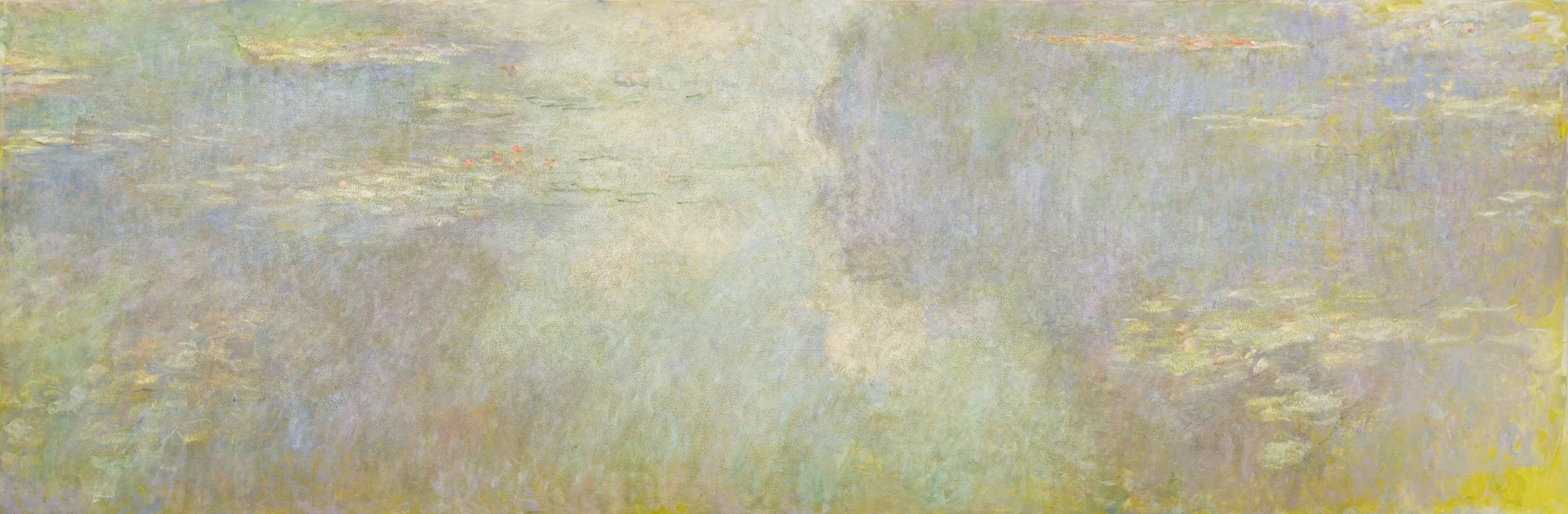 Water Lilies, by Claude Monet, oil, 1890