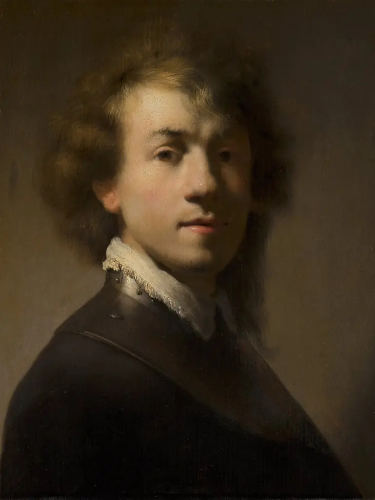 Portrait of Rembrandt with a gorget
