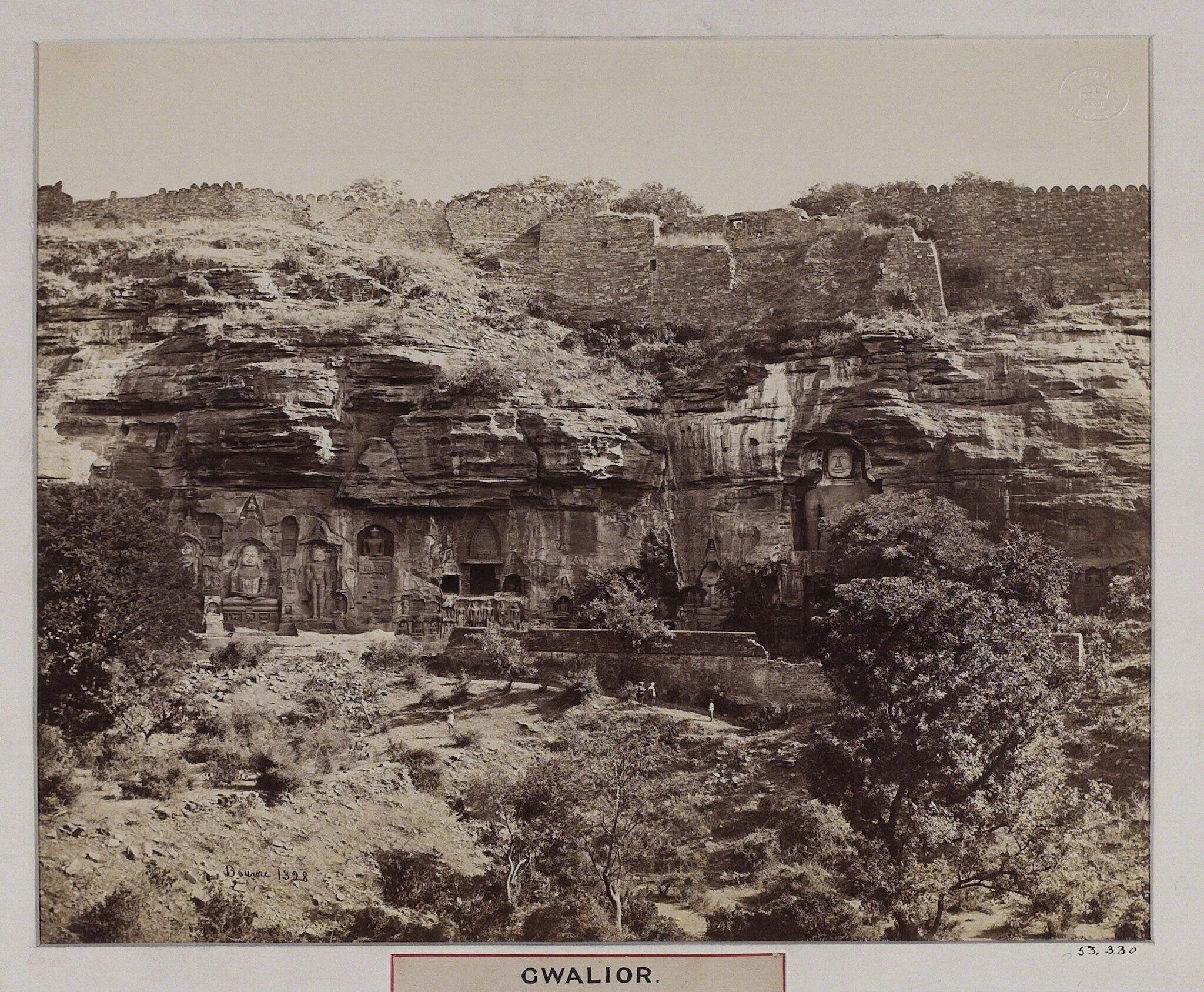 Happy Valley, by Samuel Bourne, photographic, 1866
