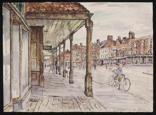 The High Street, Marlborough, from near the Town Hall