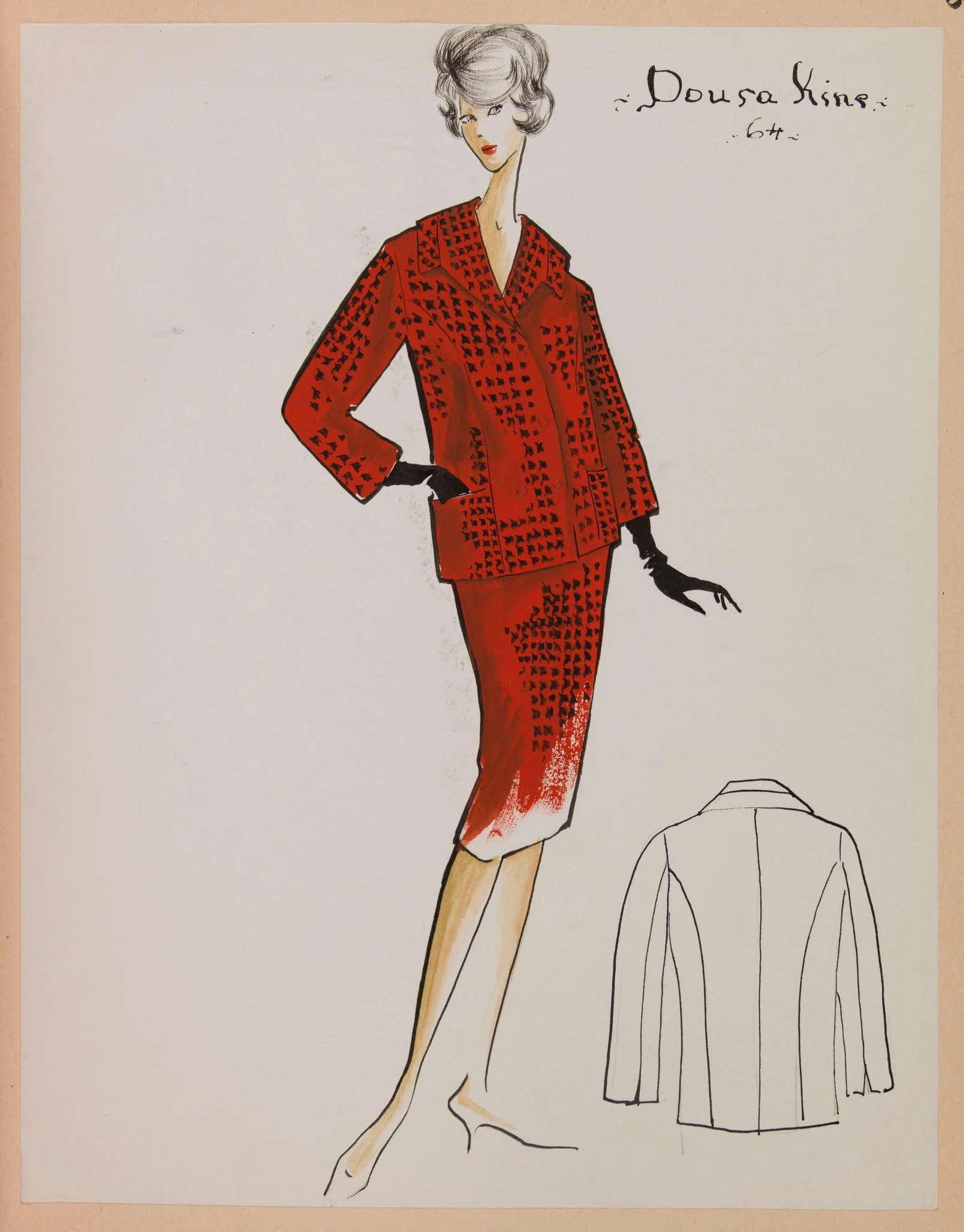 Dousa Kine, by Carven, 1958