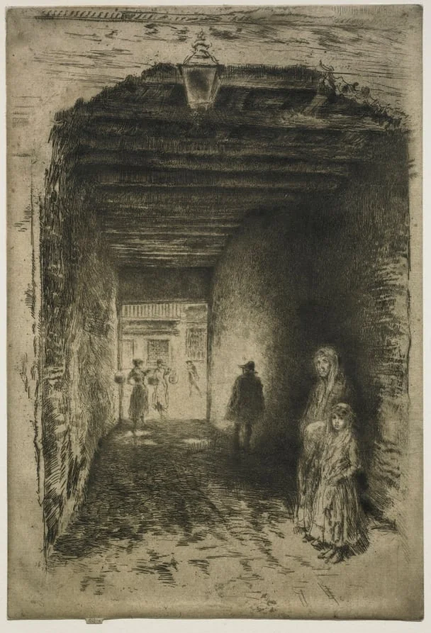 The Beggars, by James McNeill Whistler, 1880