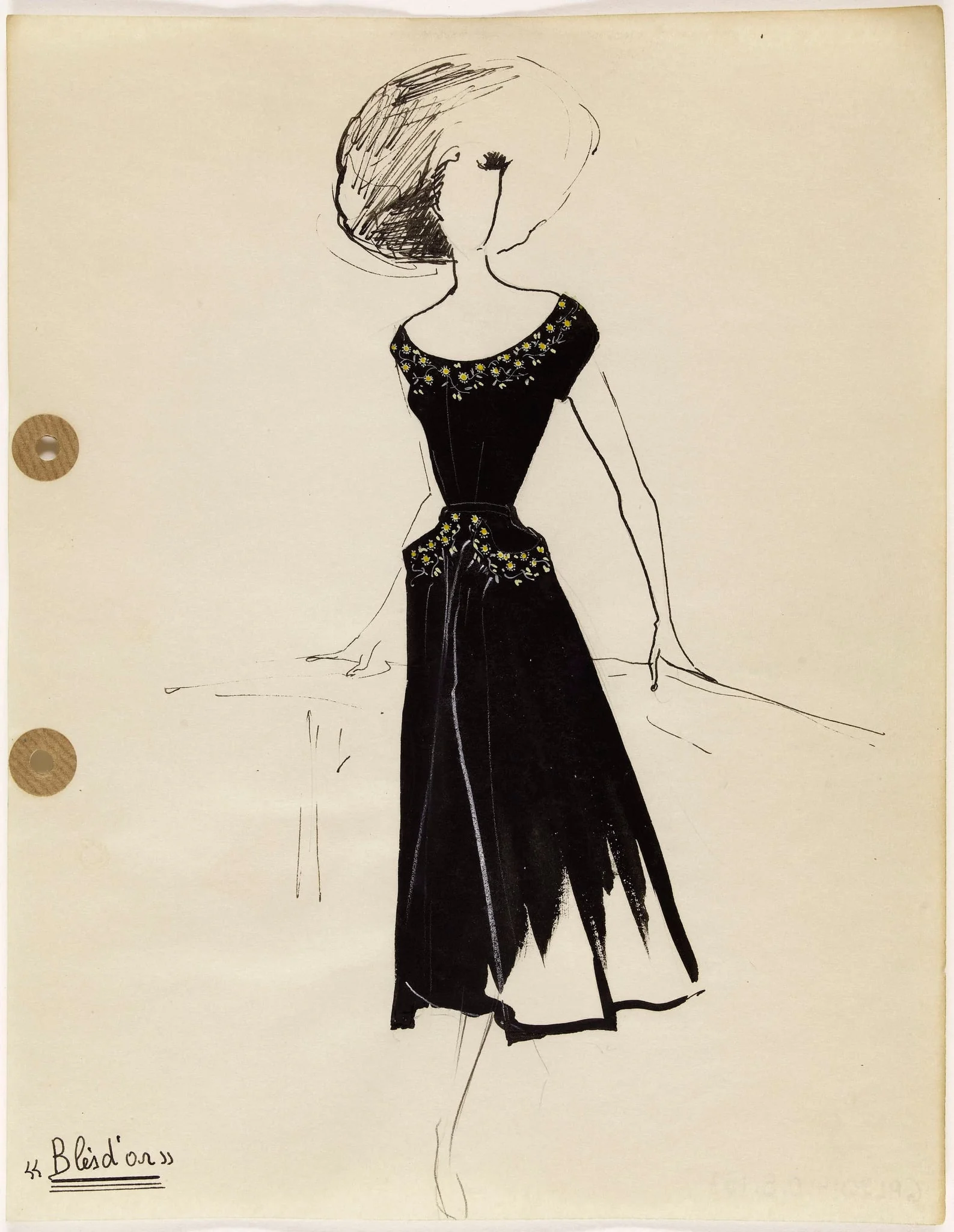 'Blés d'or', by Marie-Louise Carven, 1949