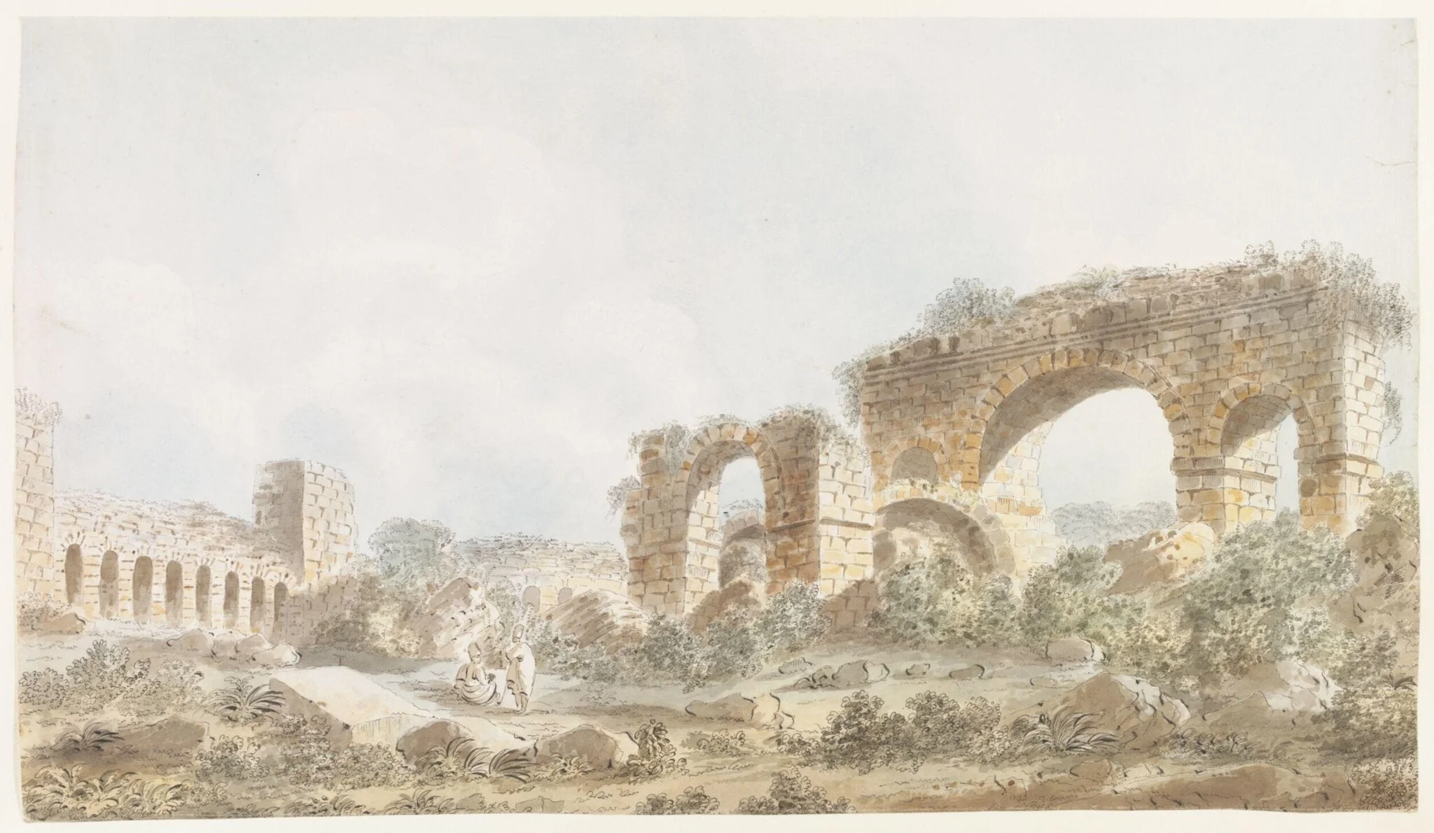 Interior of the Palace of Priam, Alexandria Troas
