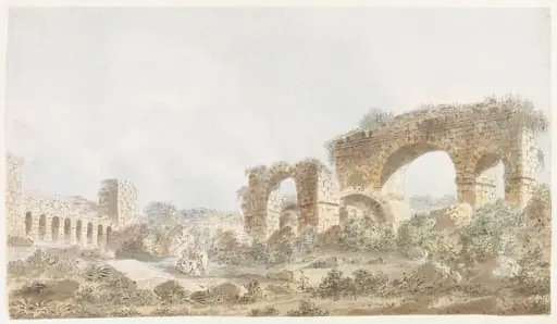 Interior of the Palace of Priam, Alexandria Troas