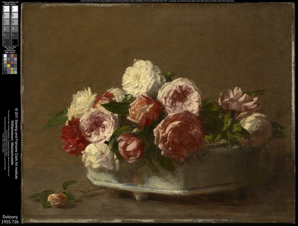 Roses in a Porcelain Planter