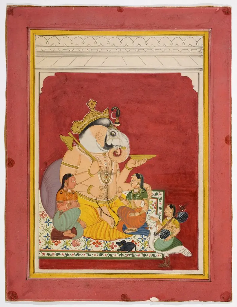 Ganesha and His Wives, Siddhi and Buddhi
