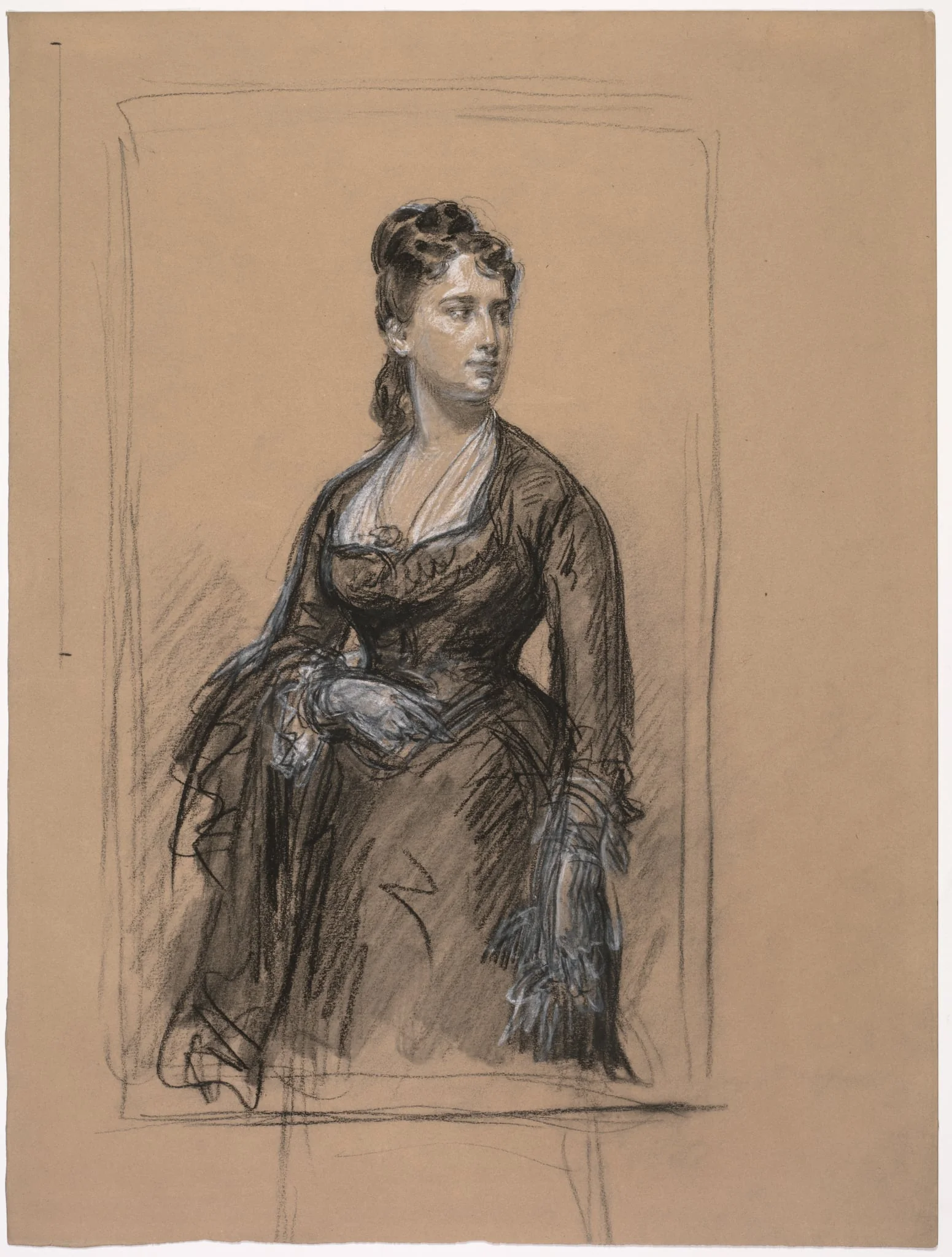 Portrait of a Woman, by Isidore Pils, 1854