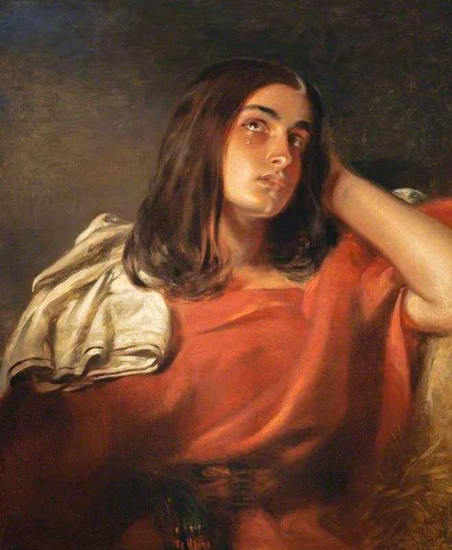 Hagar, by Andrew Geddes, oil, 1842