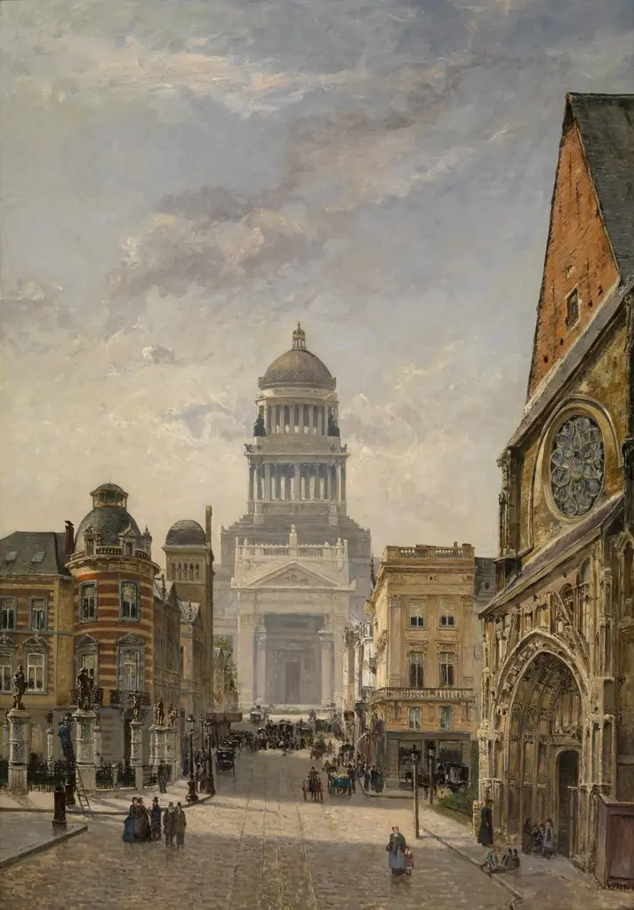 Regentschapstraat in Brussels