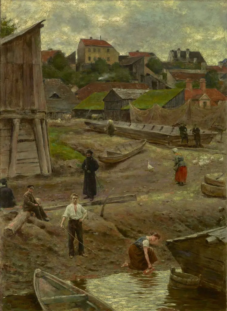 Powiśle (Bank of the Vistula in Warsaw)