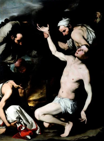The Martyrdom of Saint Lawrence, by Jusepe de Ribera, oil, 1625