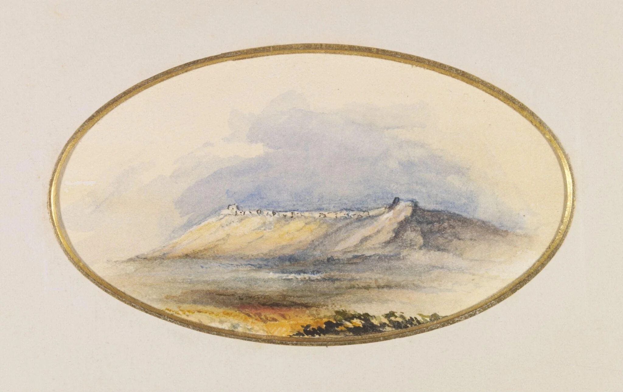 Nineveh -, by Unknown, watercolor, 1845