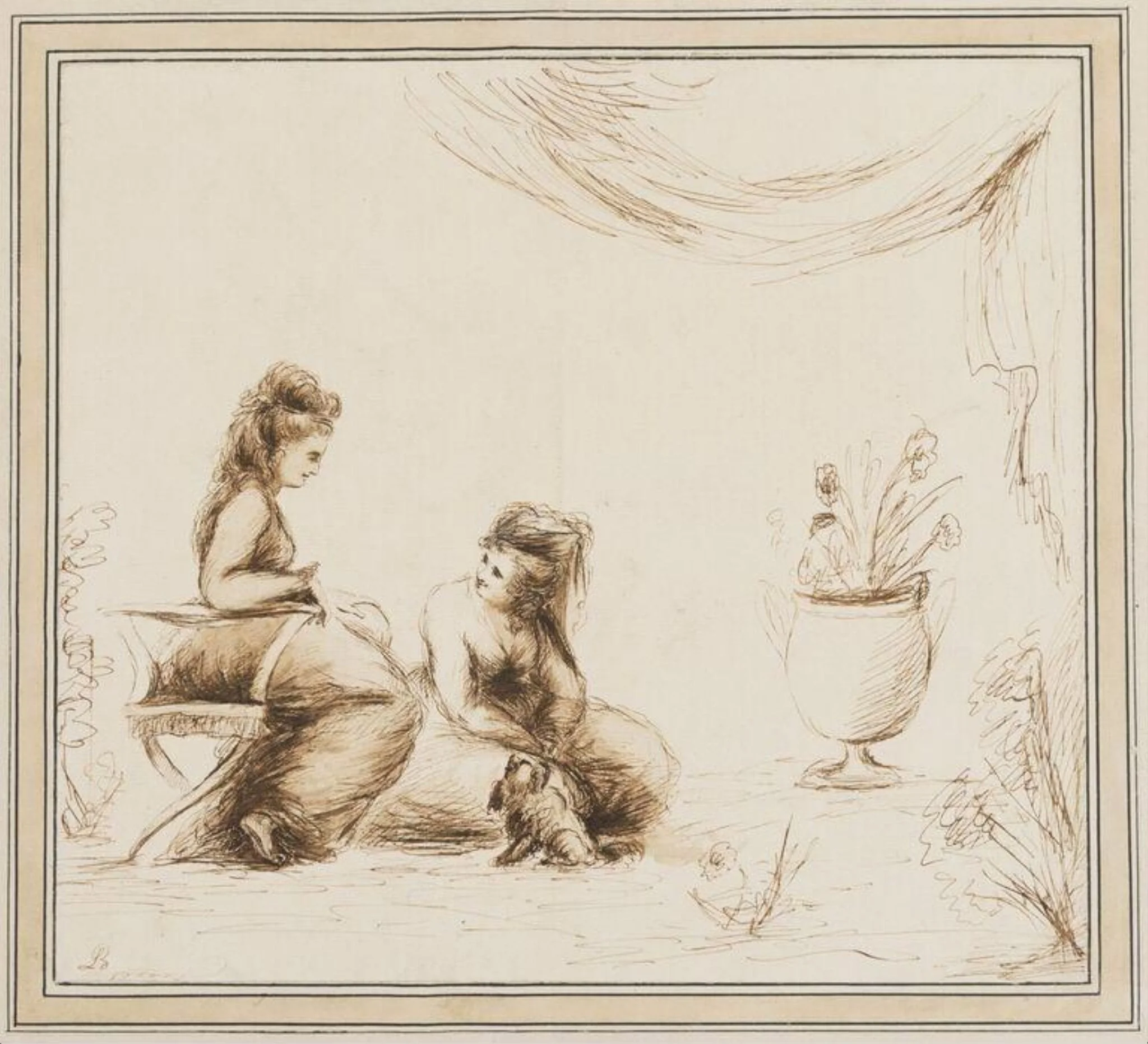 Untitled, by Lavinia Spencer, 1762