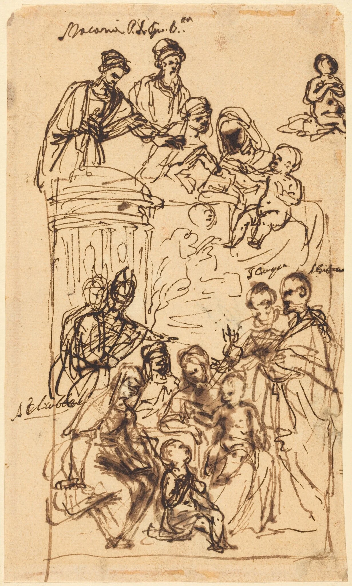 The Madonna and Child with Saints