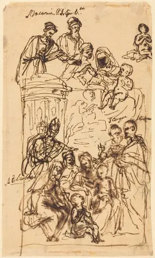 The Madonna and Child with Saints