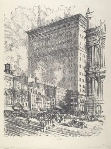 City Hall Square and Wanamaker Building
