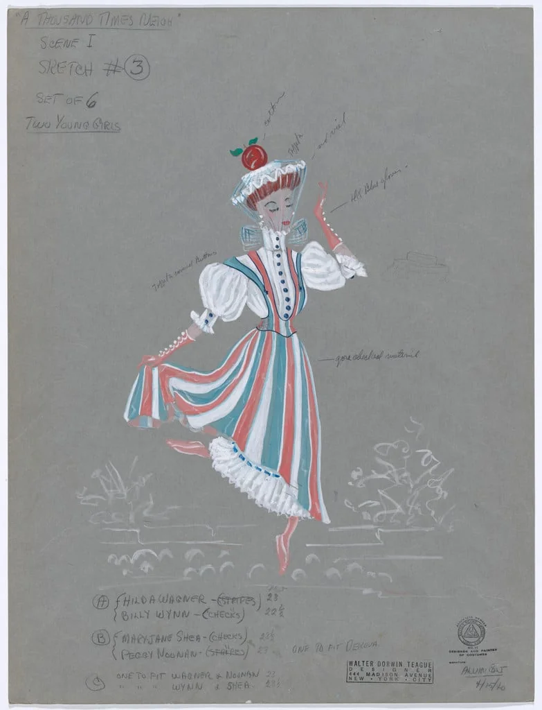 Untitled, by Alvin Colt, gouache, 1940