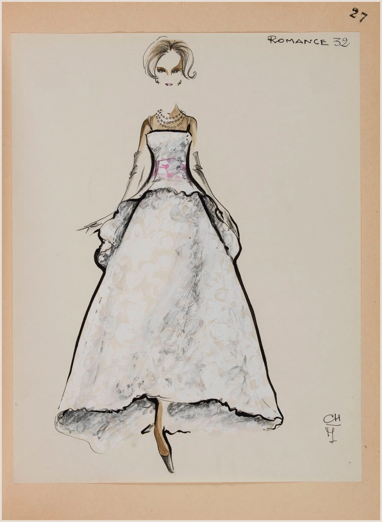 Romance, by Marie-Louise Carven, 1963