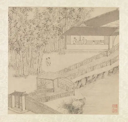 明　文徵明　拙政園圖詩　冊|Garden of the Inept Administrator