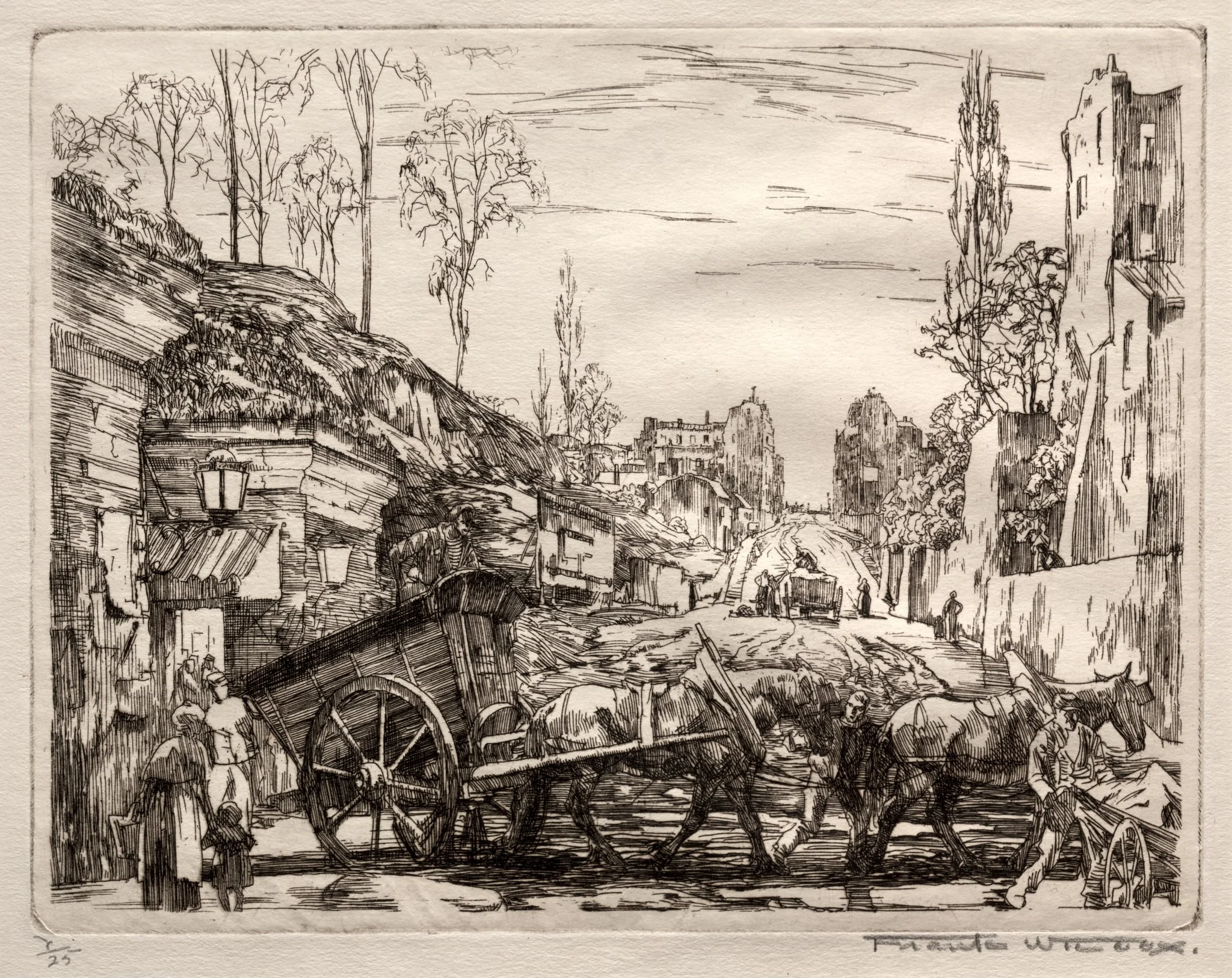 Paris Gate, by Frank Wilcox, 1935