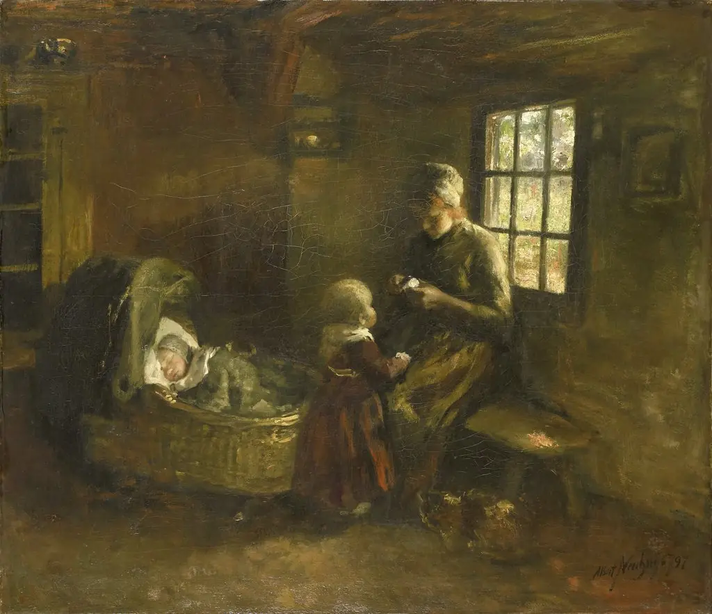 'Bij de wieg'