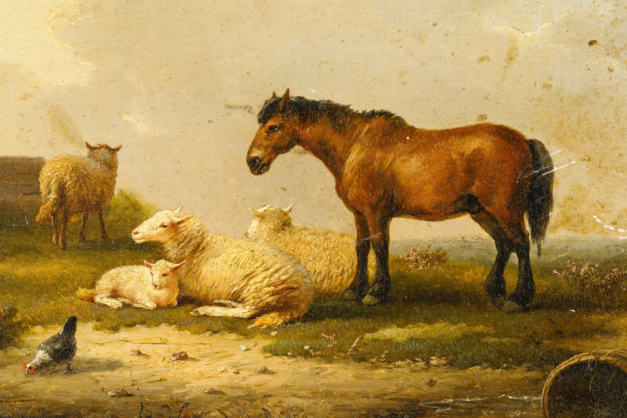 Peisaj cu animale