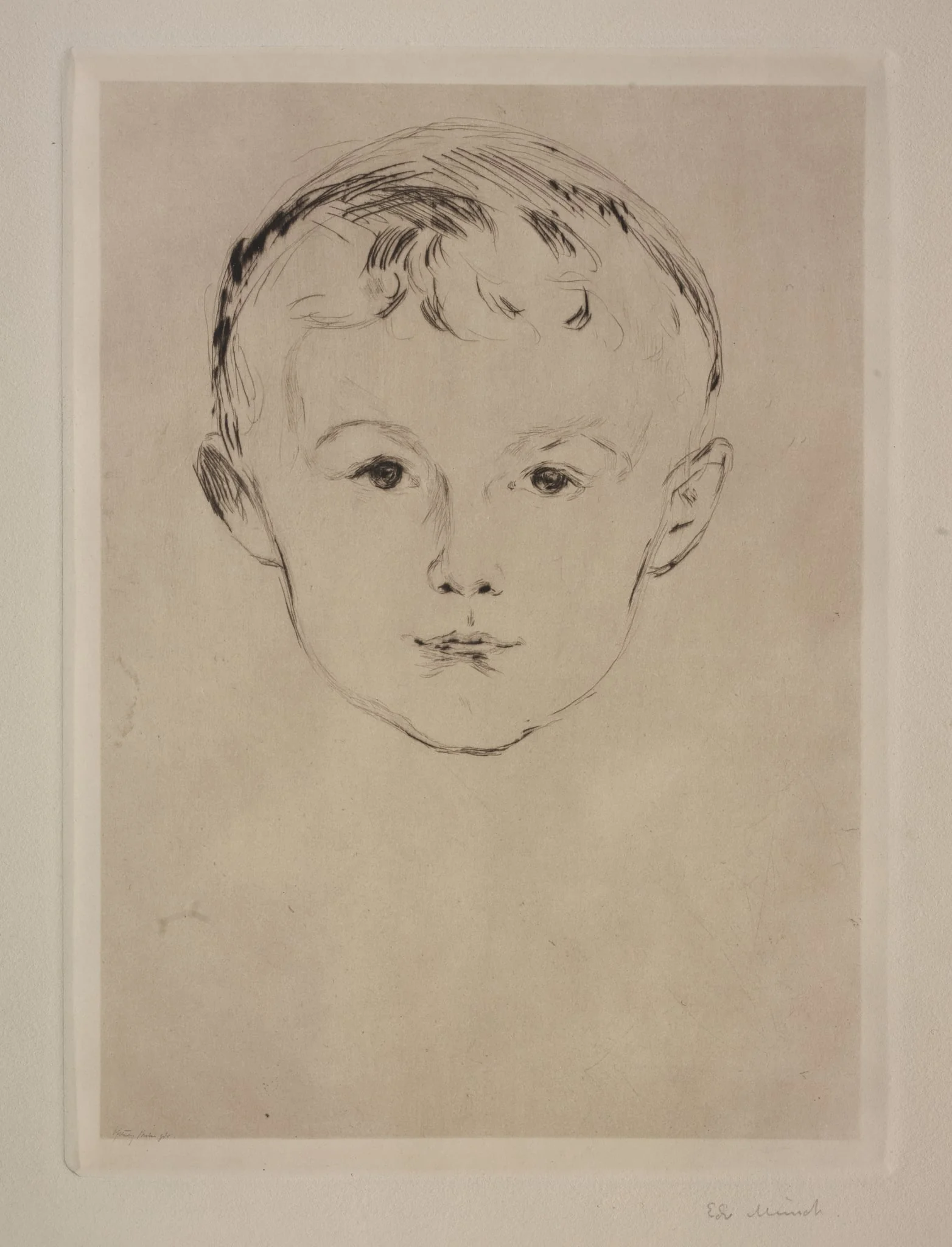 From Max Linde's House: Theodor Linde, by Edvard Munch, 1902
