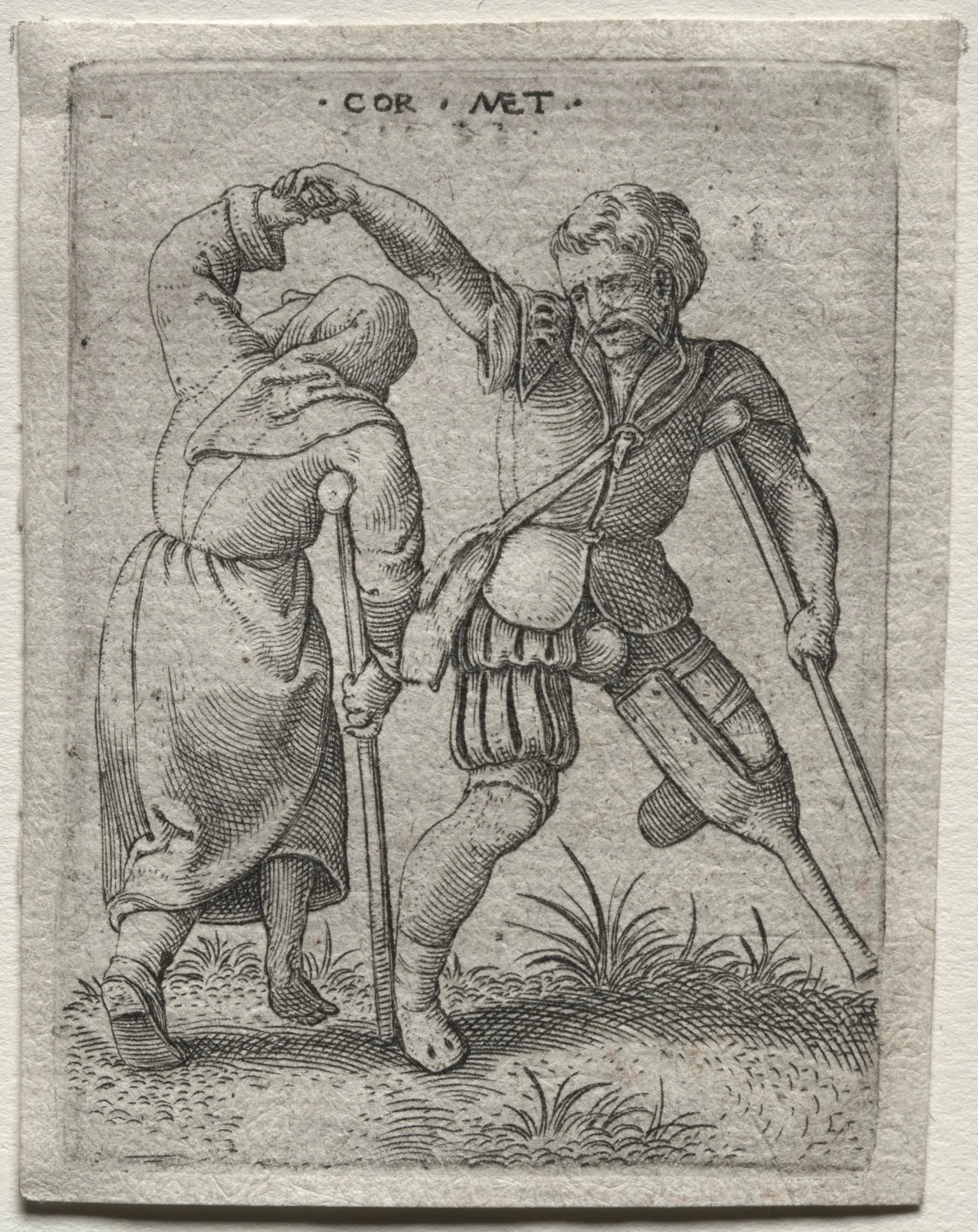 Dancing Cripples, by Cornelis Massijs, 1538